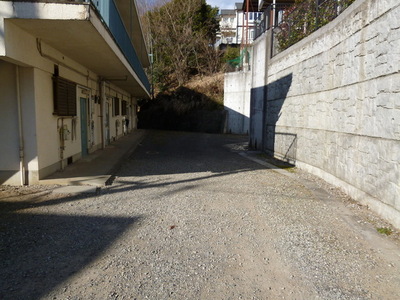 Parking lot. On-site parking