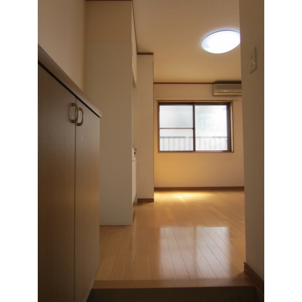 Entrance. The room is very beautiful.