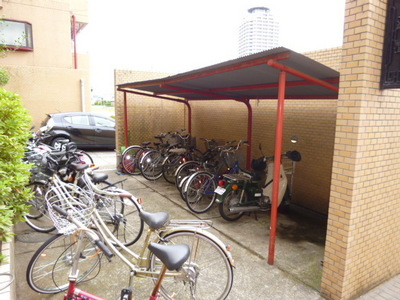 Other common areas. Covered parking lot