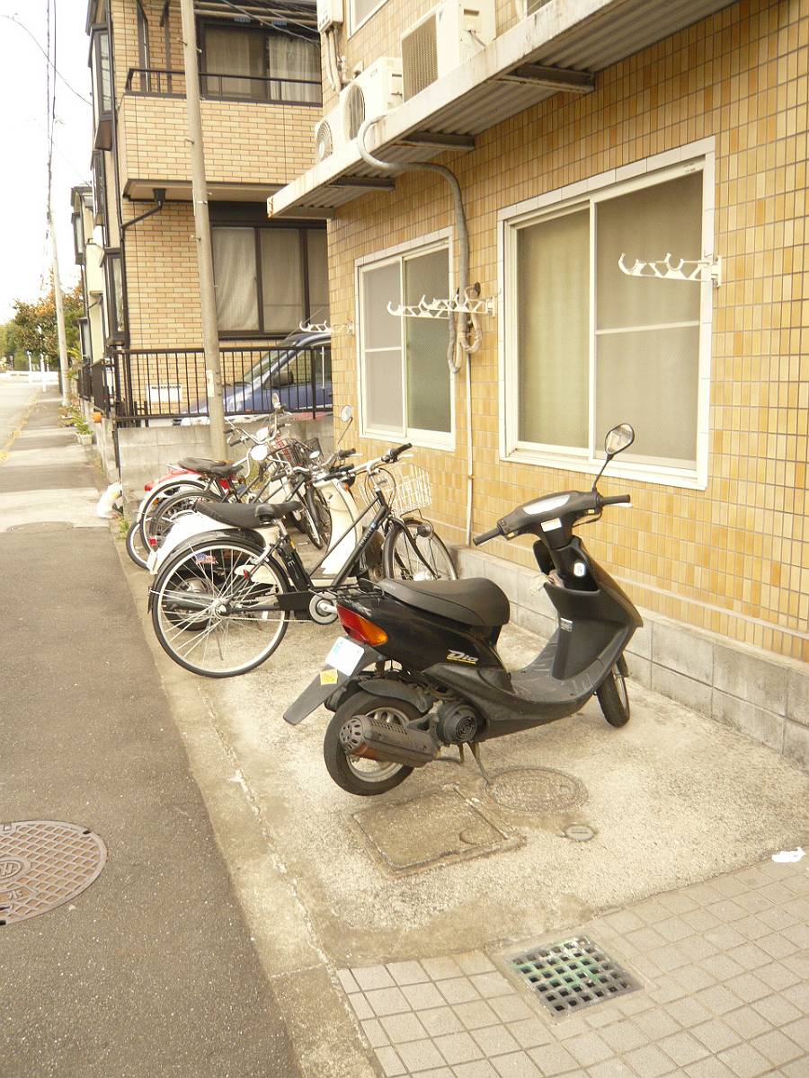 Other common areas. Bicycle parking space
