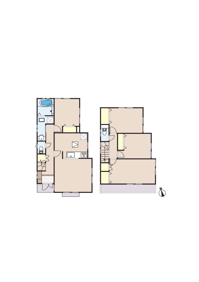 Floor plan. 33,800,000 yen, 4LDK, Land area 110.26 sq m , Building area 94.81 sq m