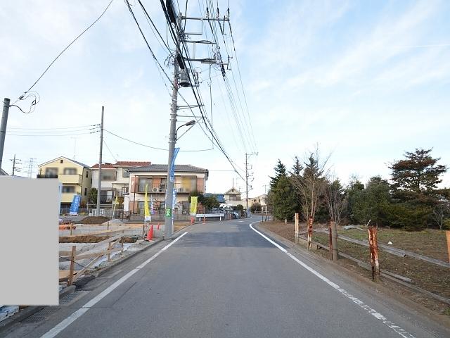 Local photos, including front road. Tama Wada contact road 2013 / 12 / 16 shooting