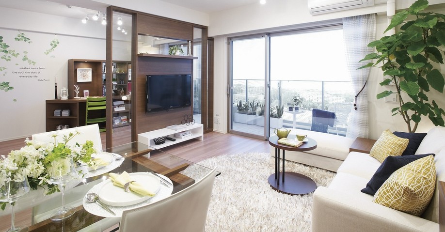 LD (published photograph of the model room (F type: those obtained by photographing the menu plan), The plan depends on the shape of such equipment. And some optional specifications (paid) is also included, Basic plan ・ Specifications and different. Less than ※ 1)