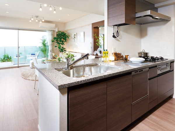 Kitchen.  [kitchen] Both elevated kitchen the quality of function and design.