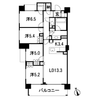 Floor: 4LDK + WIC + SIC + N, the occupied area: 87.99 sq m, Price: 48,280,000 yen, now on sale
