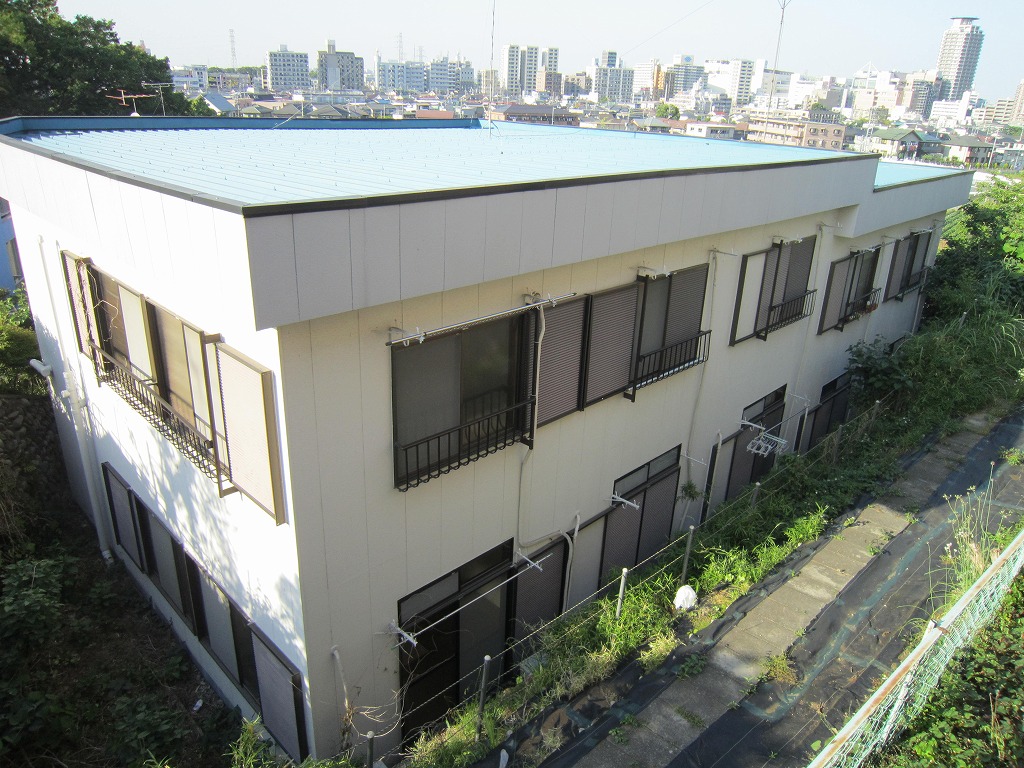 Building appearance. A quiet residential area ☆