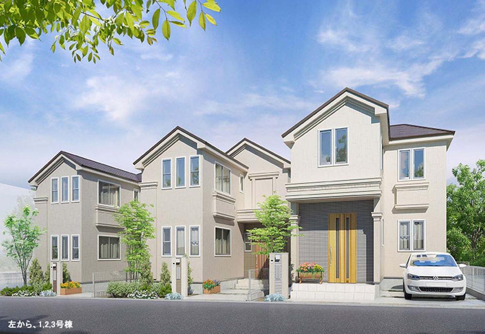 Rendering (appearance). Rendering left from 1.2.3 Building