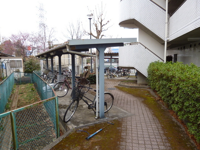 Other common areas. Covered parking lot