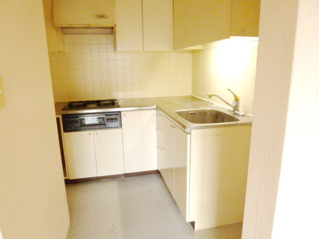 Kitchen. L-shaped kitchen