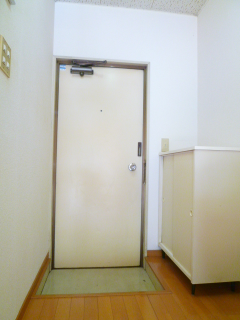 Entrance. It is the entrance space with a shoe box
