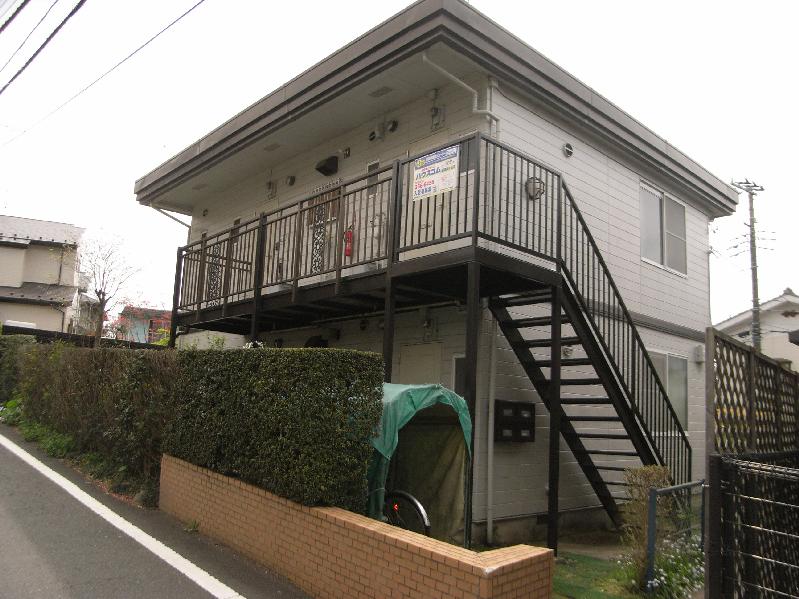 Building appearance. Bicycles will be parked