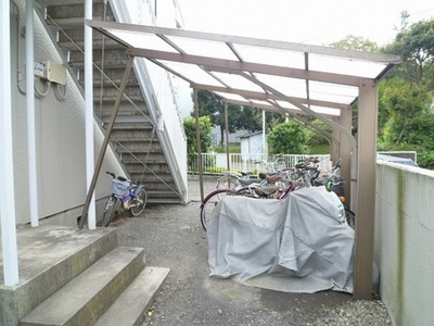 Other common areas. Covered parking lot