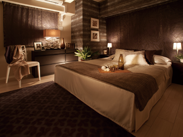 Interior.  [bedroom] Commitment shines in every corner. In delicate proposal, Corresponding to the life style.