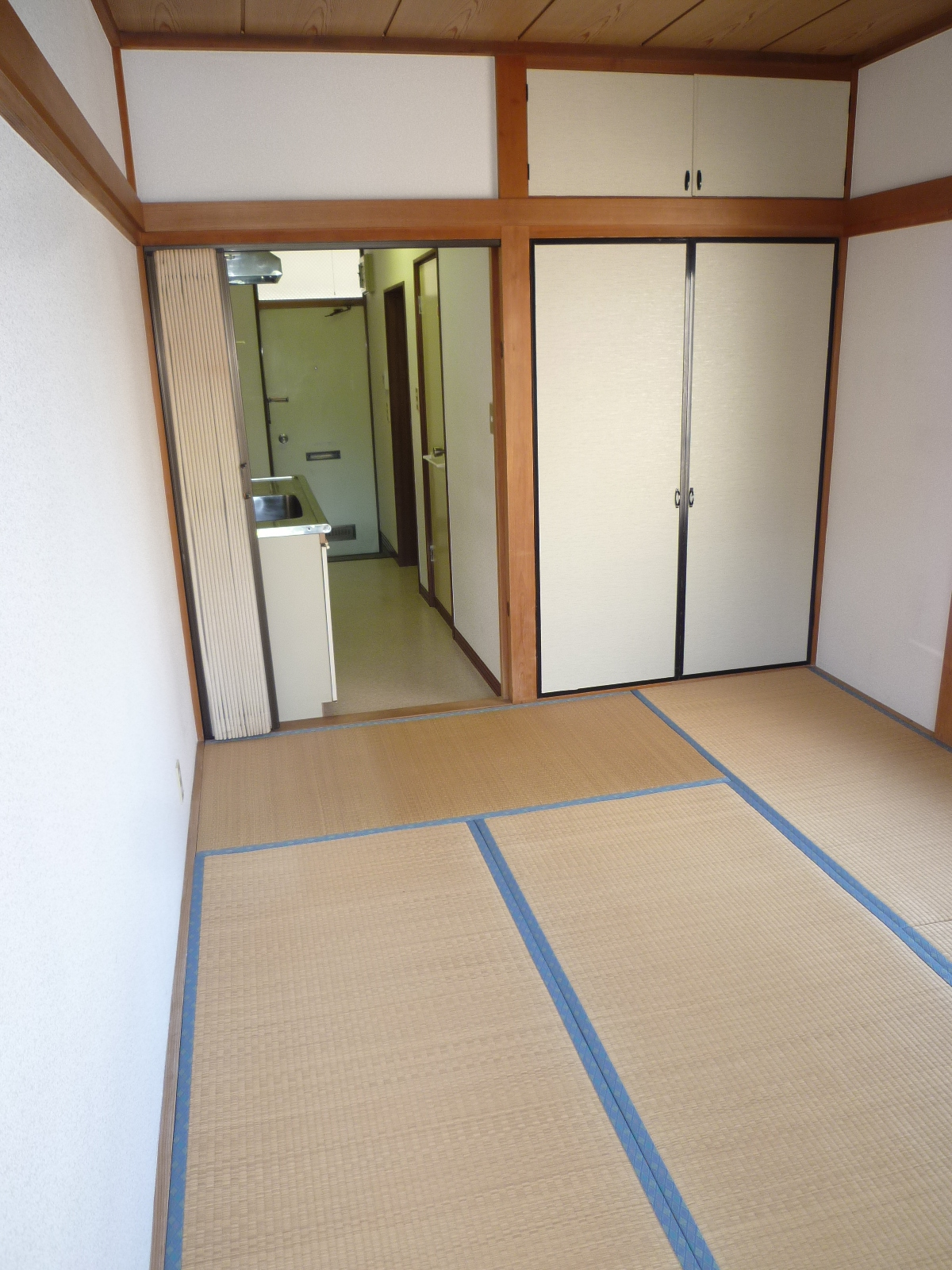 Living and room. Overlooking the kitchen from the living room.
