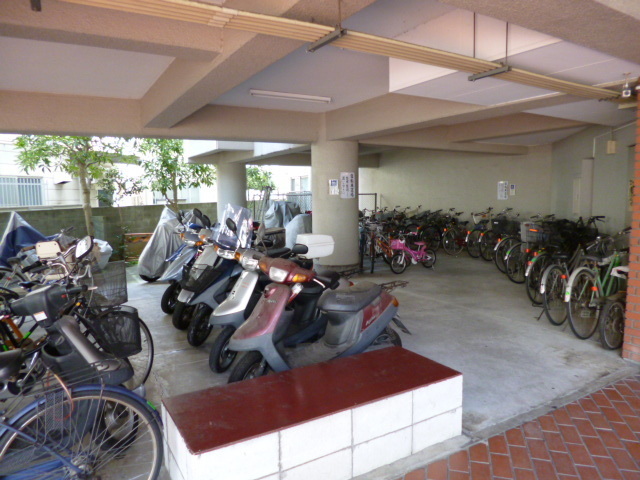 Other common areas. Covered parking lot