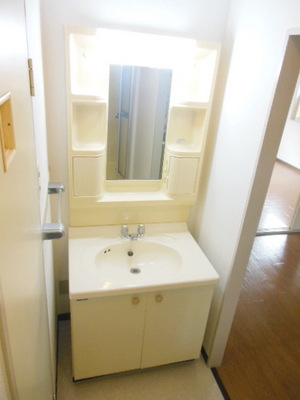 Washroom. Independent wash basin