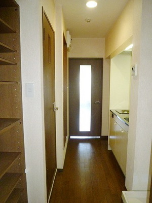 Entrance. Appearance from the front door