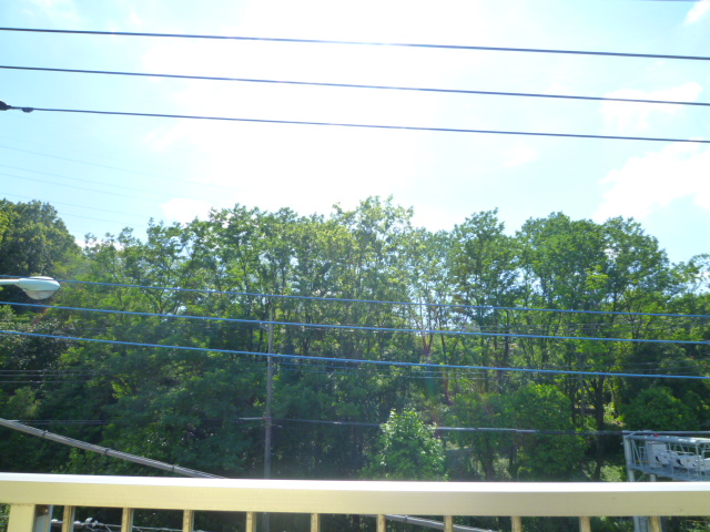 View. Is the view from the balcony. Is the sunshine of the sun is comfortable