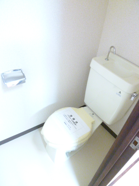 Toilet. It is cleaned toilets