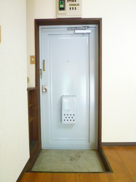 Entrance. It is the entrance space with a shoe box