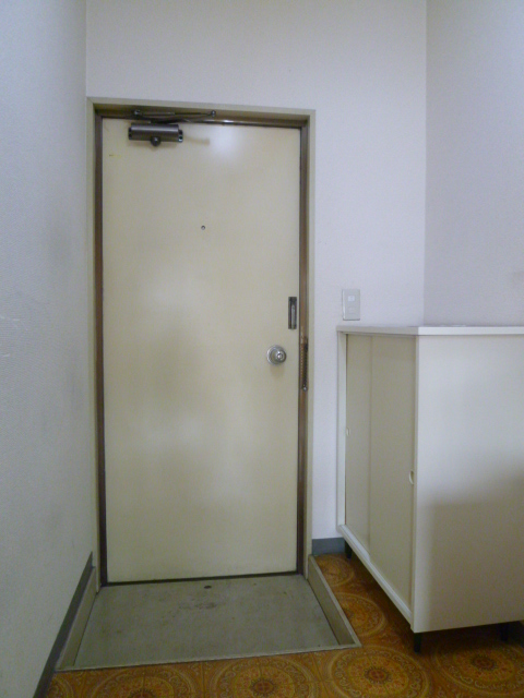Entrance. It is the entrance space with a shoe box