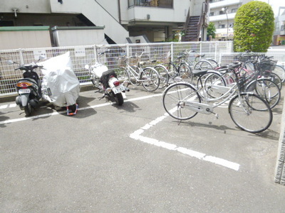 Other common areas. Bicycle-parking space