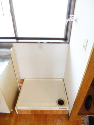 Other Equipment. It is indoor washing machine Storage