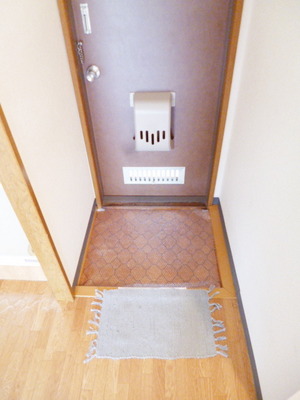 Entrance. It is around the entrance