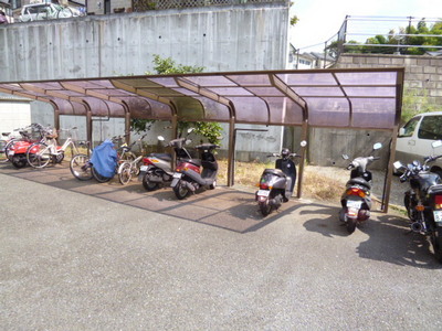 Other common areas. Covered parking lot