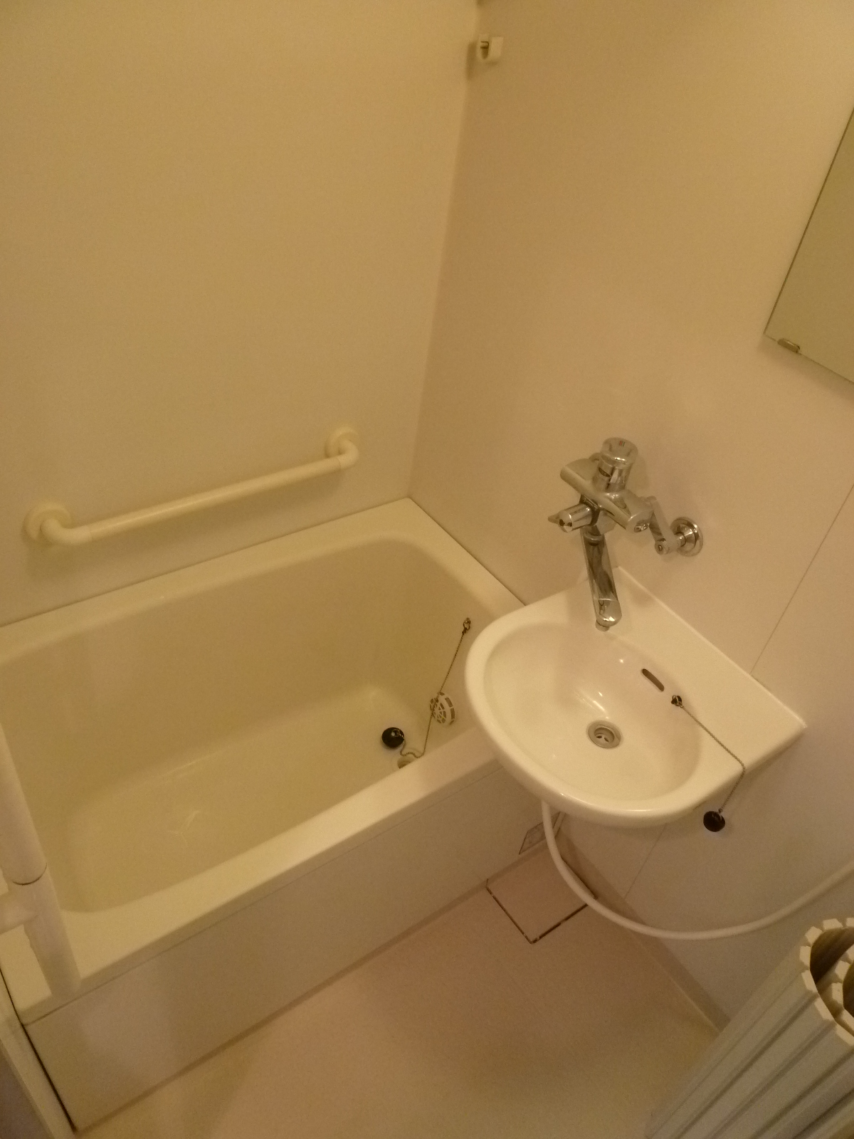 Washroom. Wash basin!