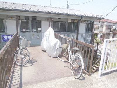 Entrance. Near the second floor entrance