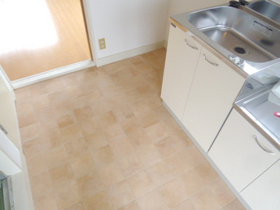 View. Large kitchen space