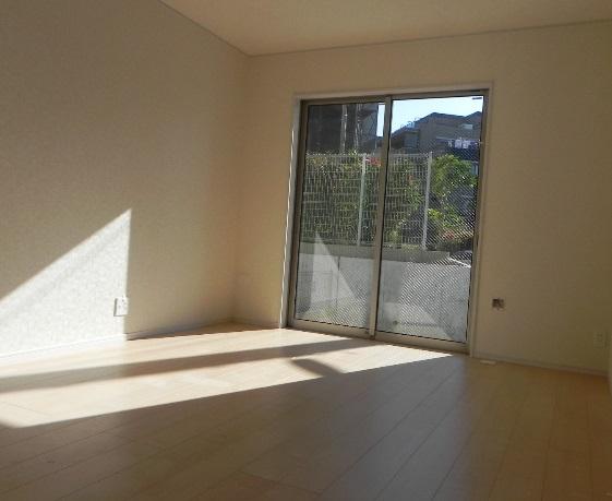 Living. Living entering bright sunlight