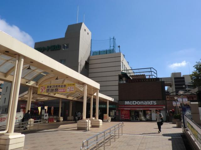 Streets around. Tamasen Odakyu "Nagayama Odakyu" around the station