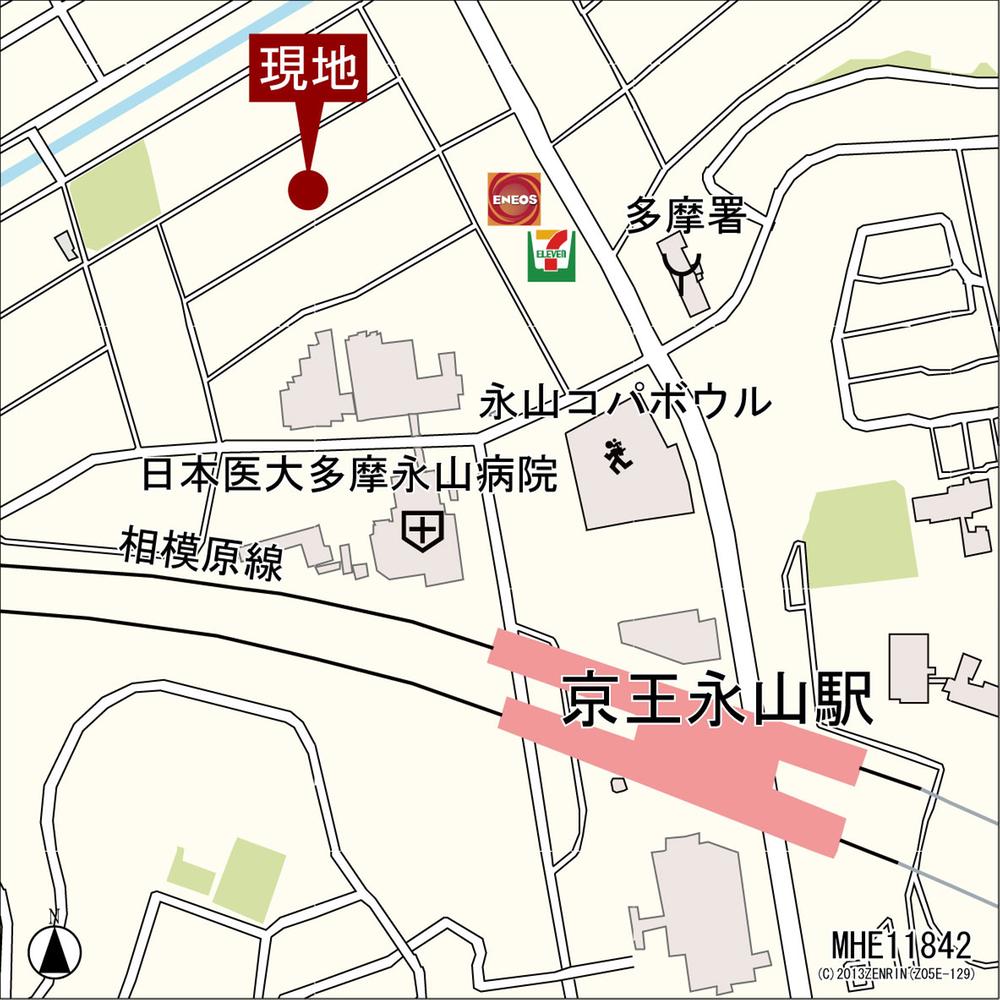 Local guide map. Information map