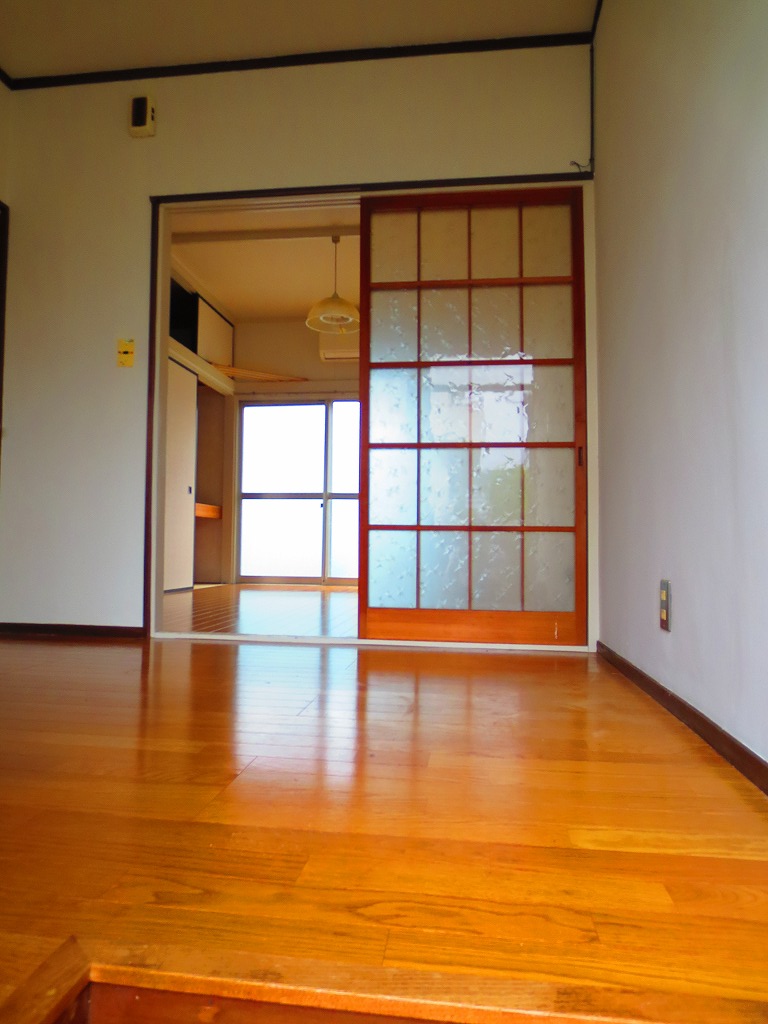 Entrance. We step is designed to be low