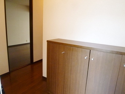 Entrance. There shoebox in the entrance