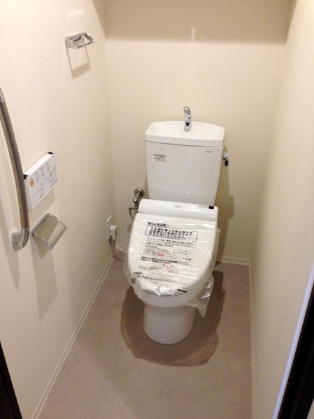 Toilet. Bidet with toilet.