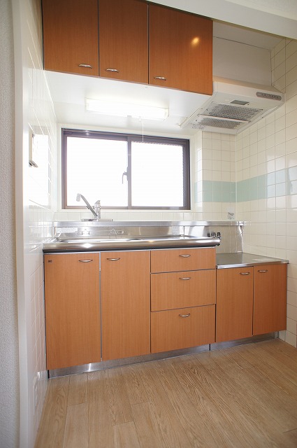 Living and room. Spacious kitchen housewife ally