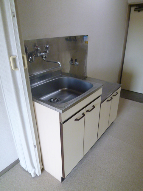 Kitchen. You can put the 2 lot gas stoves