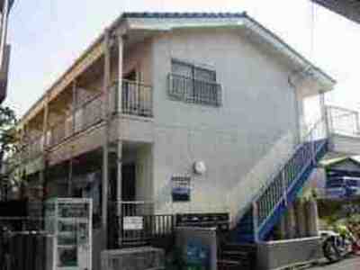 Building appearance. Light Farber corresponding spacious 1DK