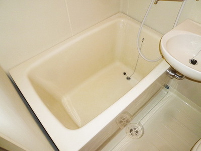 Bath. Guests can relax comfortably