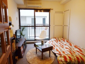 Living and room. When the model room, Reference is a picture