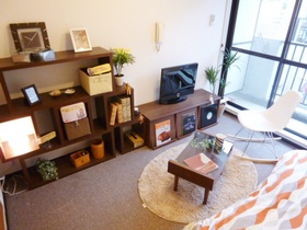 Living and room. When the model room, Reference is a picture