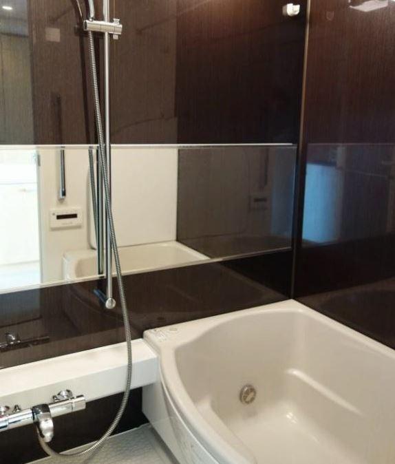 Bathroom. There is a feeling of cleanliness.