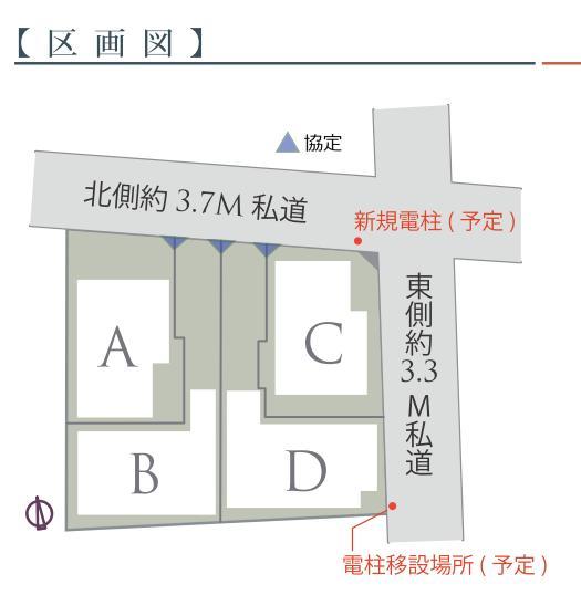 The entire compartment Figure. All four buildings, including corner lot
