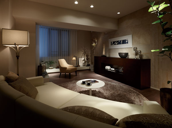 Interior.  [living ・ dining] For example,, Living the night of weekend ・ In the dining, Share with the whole family the time to the more extravagant meal always. The casual day-to-day to spend in the house, Changing to a time full of joy than anywhere, Beautiful life is waiting.