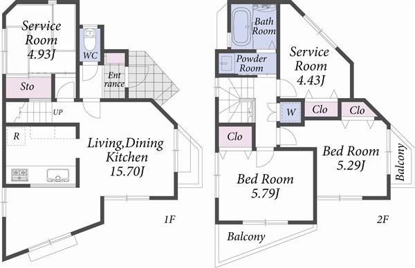 Floor plan. Floor plan Building 2