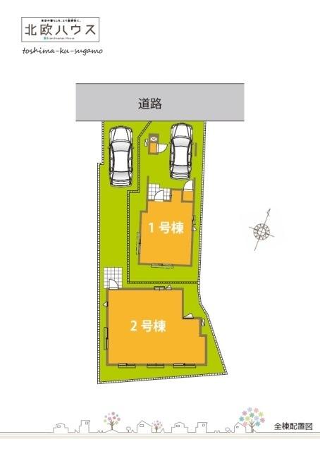 The entire compartment Figure. All building layout plan