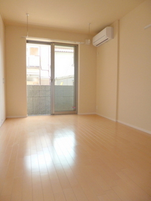 Living and room. Bright bedroom